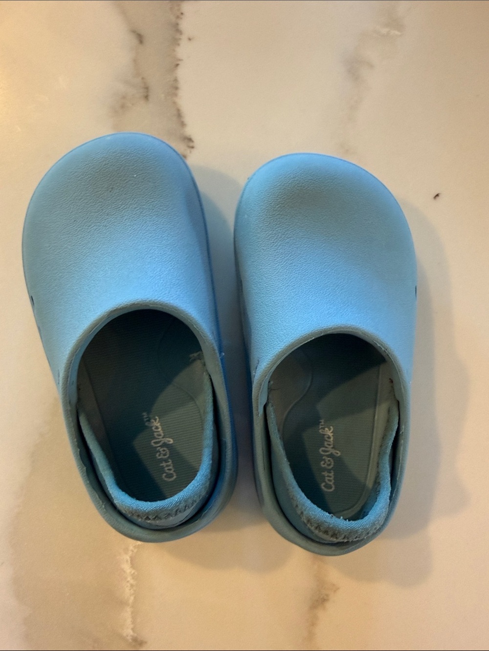 Cat & Jack Baby/Toddler Sky Blue Slip-On Walker Shoes